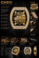 AUREX G-1000S-AUTOMATIC GOLDEN WATCH
